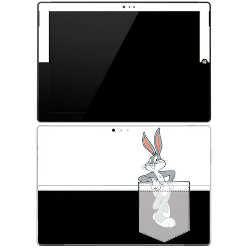 Looney Tunes Bugs Bunny Black White Surface Pro 3 Skin